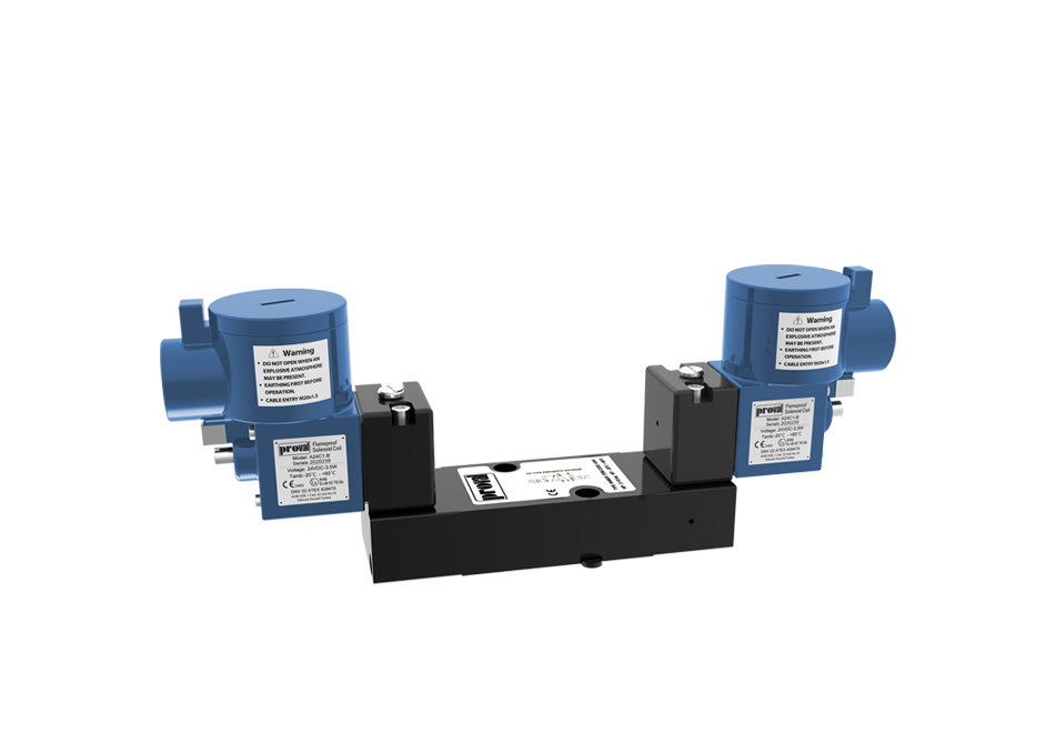 A244CX-IA Ex-proof Çift Bobinli Namur Solenoid Valf Ex ia IIC T6  